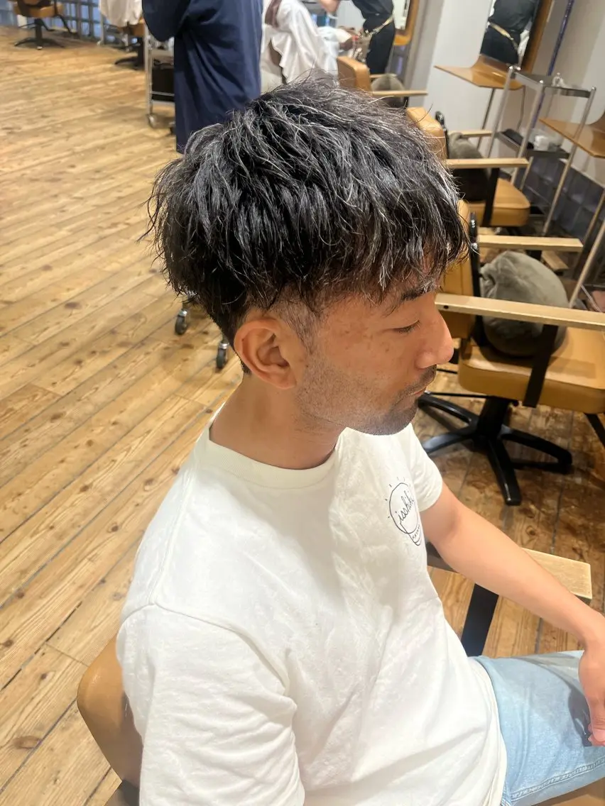 ショート カラー メンズ 🫧タカムラ ユカ/ 金沢文庫🫧のヘアスタイル