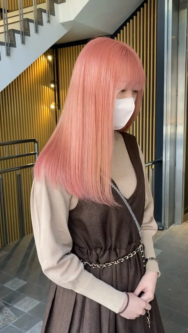 カラー ピンクカラー 🎀 MIHO🎀のヘアスタイル