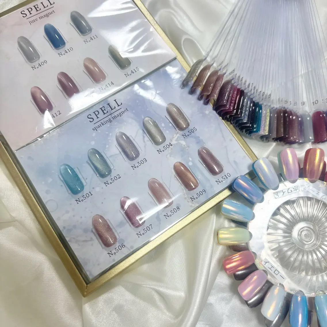ネイル マグネットネイル ミラーネイル ワンホンネイル if nailのネイルデザイン