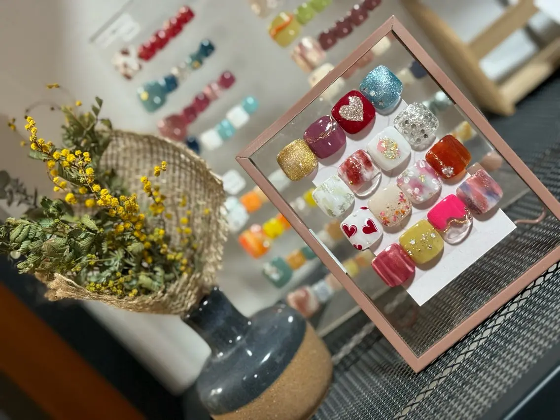 ネイル フットネイル nail salon monailのネイルデザイン