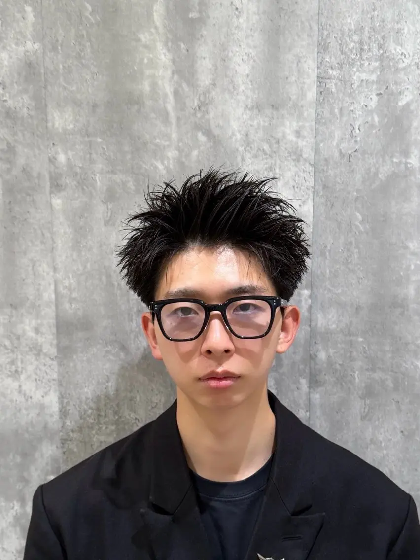 メンズ カット 🫧韓国レイヤー🫧 山本 侑平のヘアスタイル