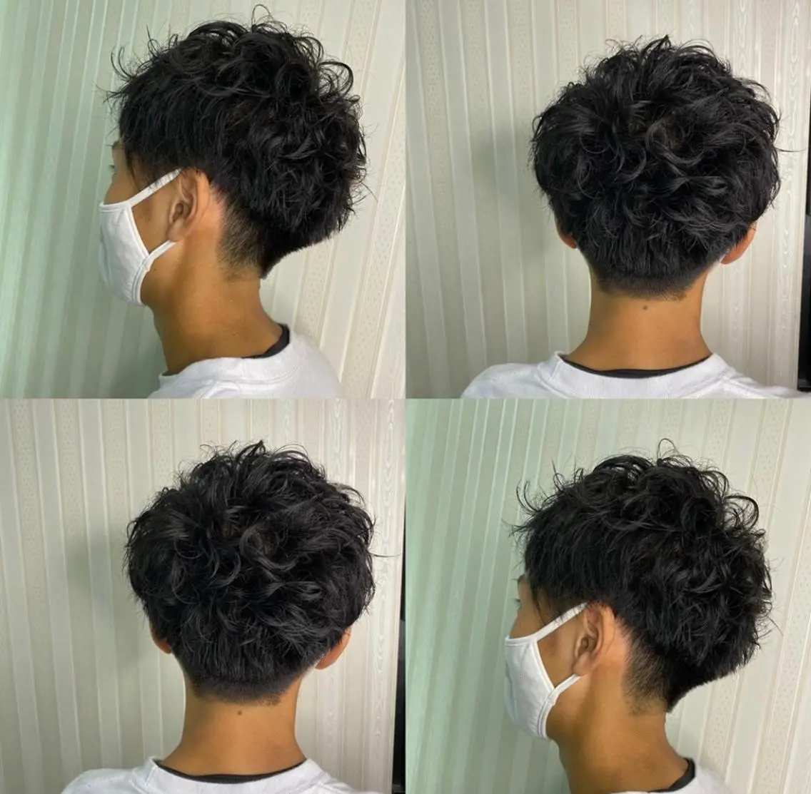 パーマ メンズ 【育休中】EARTH 荒井店HARUNAのヘアスタイル