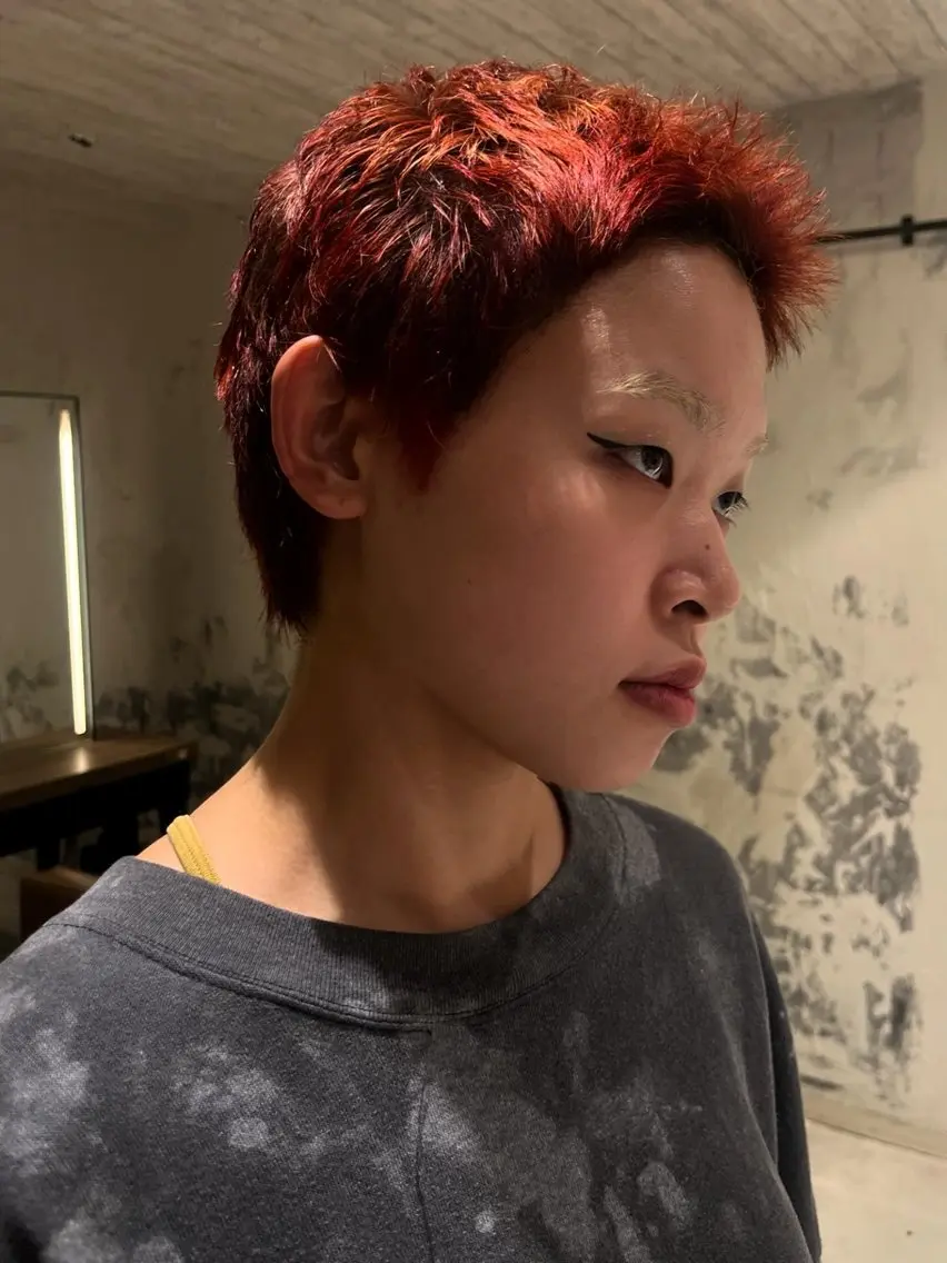 ショート カラー bococa |向ヶ丘遊園/マナカのヘアスタイル