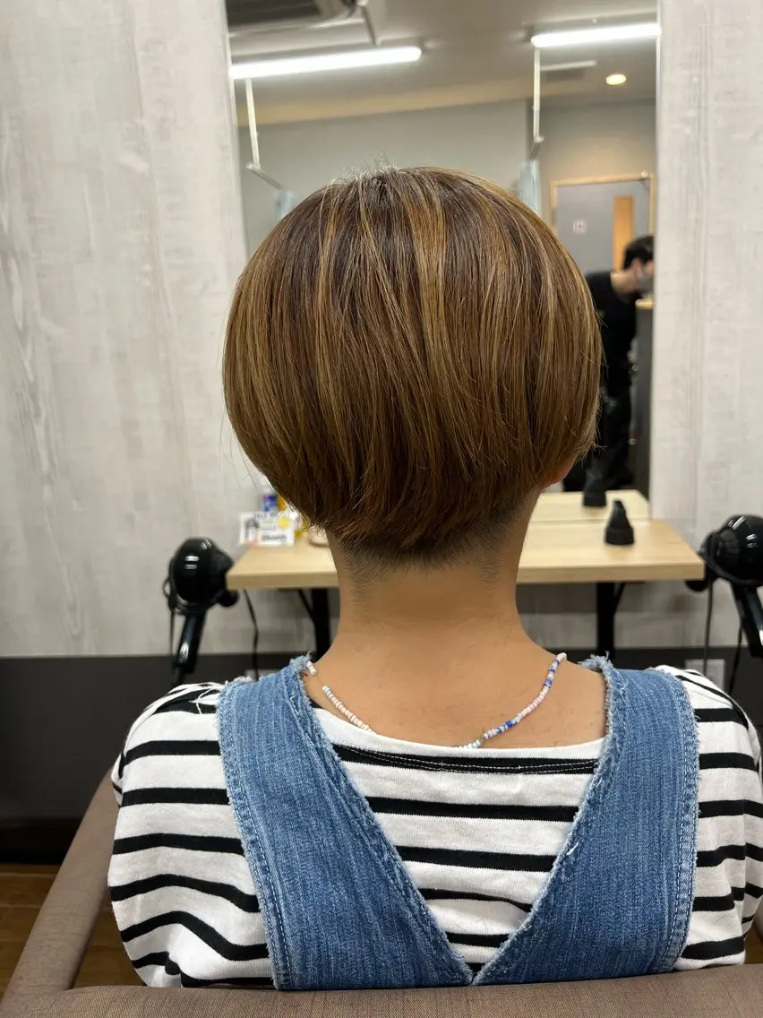 ショート カット ヘアカラー トリートメント TELA HAIR 幕張本郷店　千尋のヘアスタイル