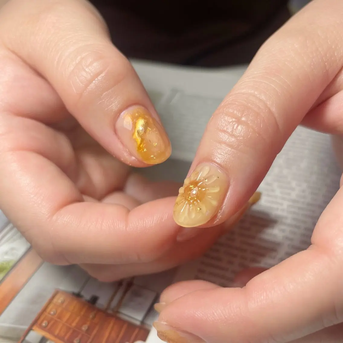 ネイル ぷっくりネイル Lofinails ちひろのネイルデザイン