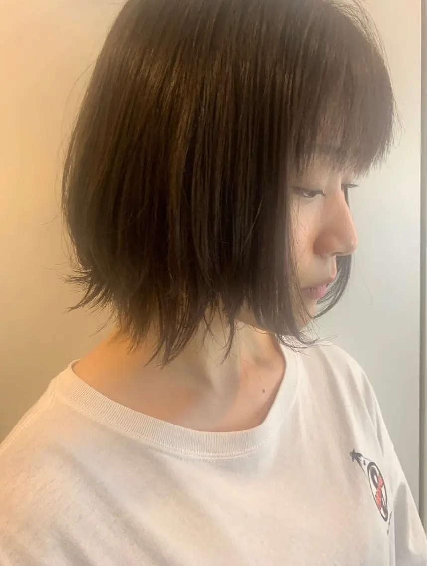 カット ヘアカラー apica/ 菊地さら紗のヘアスタイル