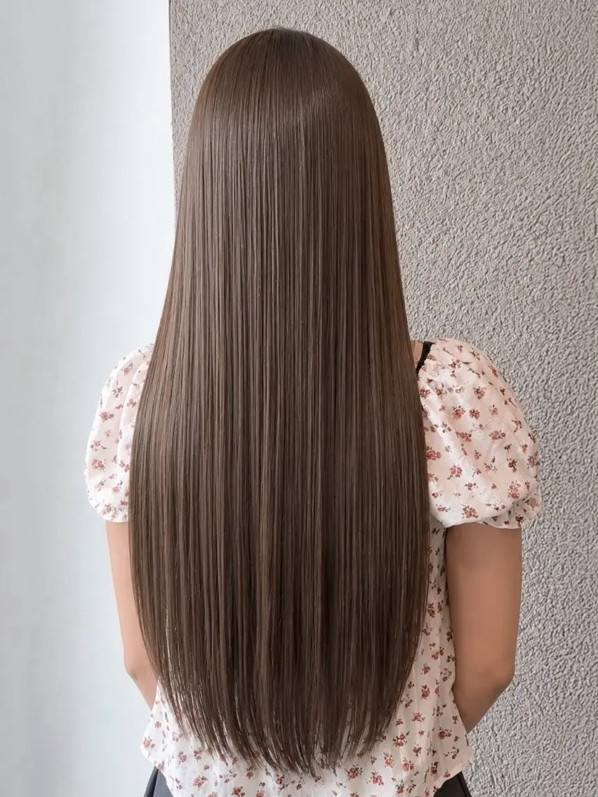 ロング カラー ベージュカラー 透明感カラー Saraju 仁川店 SHIORI ♥のヘアスタイル
