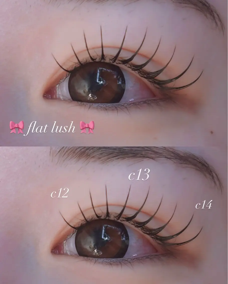 フラットラッシュ マツエク 100本💕【束間仕上げ✨】の写真