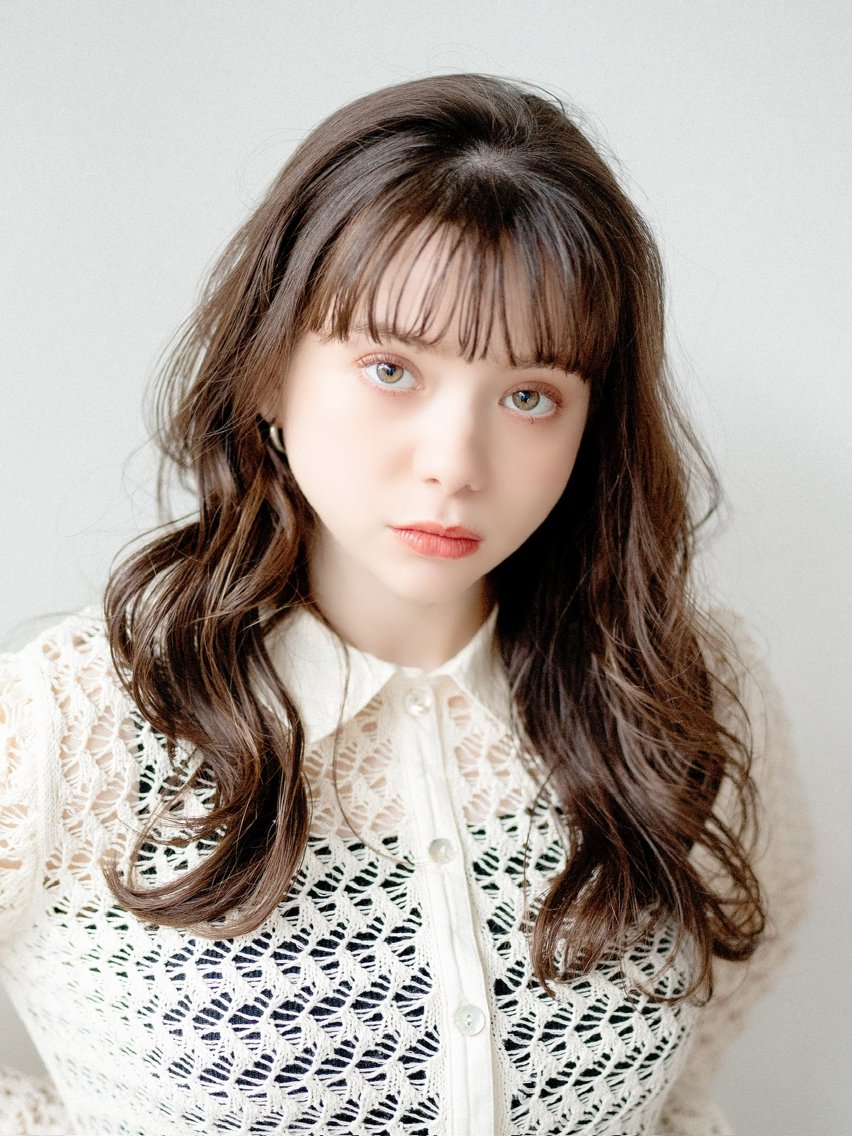 ロング カット ヘアカラー トリートメント 透明感カラー💫 Liora ☆yuiのヘアスタイル