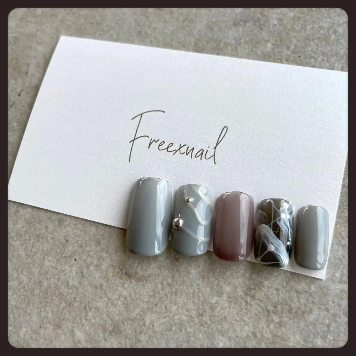 ネイル ハンドネイル ハンドケア freex nail /ニュアンス/個性派のネイルデザイン