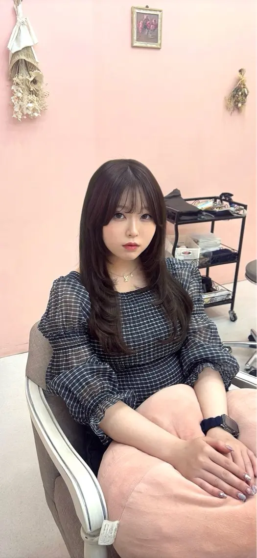シールエクステ40本×プレミアムケアカラー🫧【セットカット付き✂️】追加も可能です🌟の写真