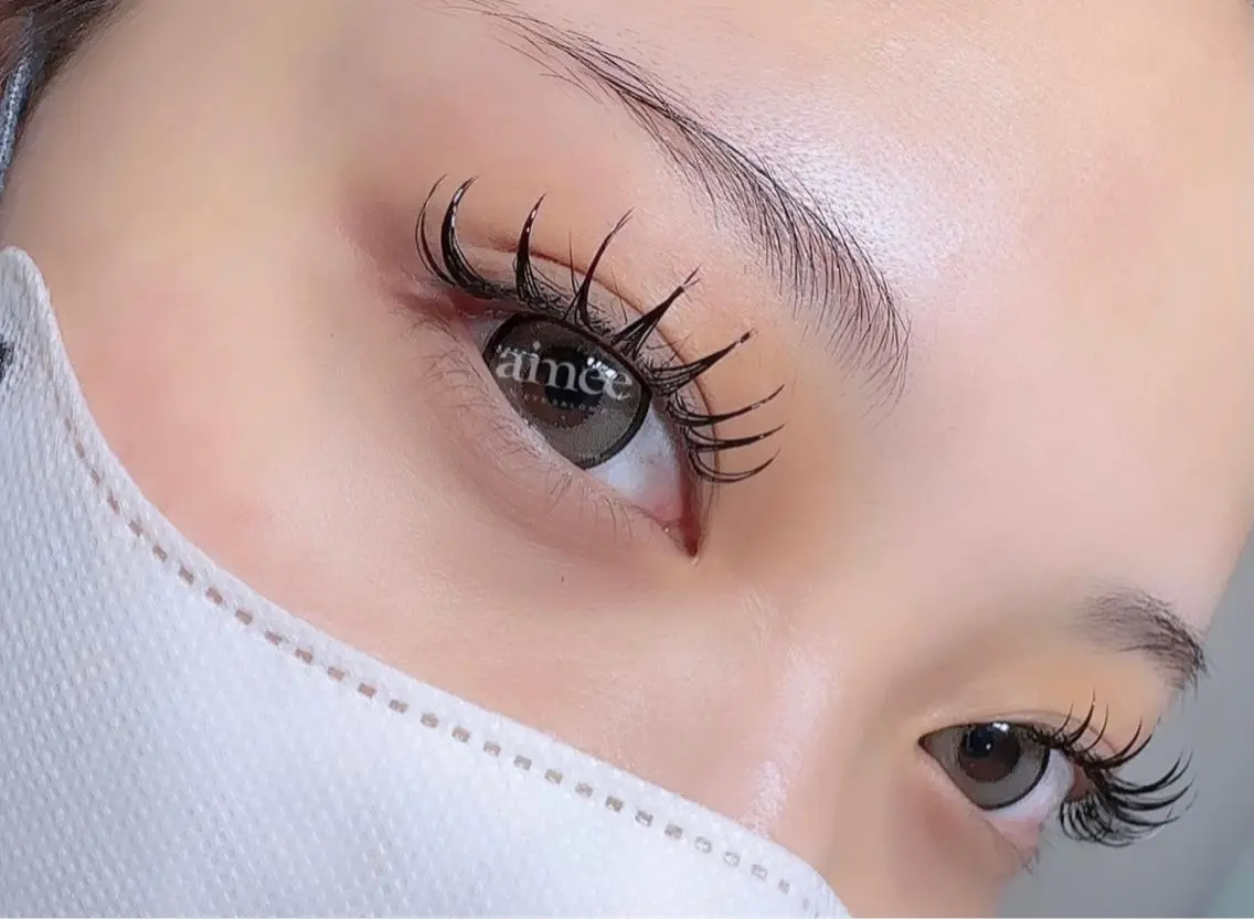 マツエク・マツパ eyesalon aimeeのマツエク・マツパデザイン