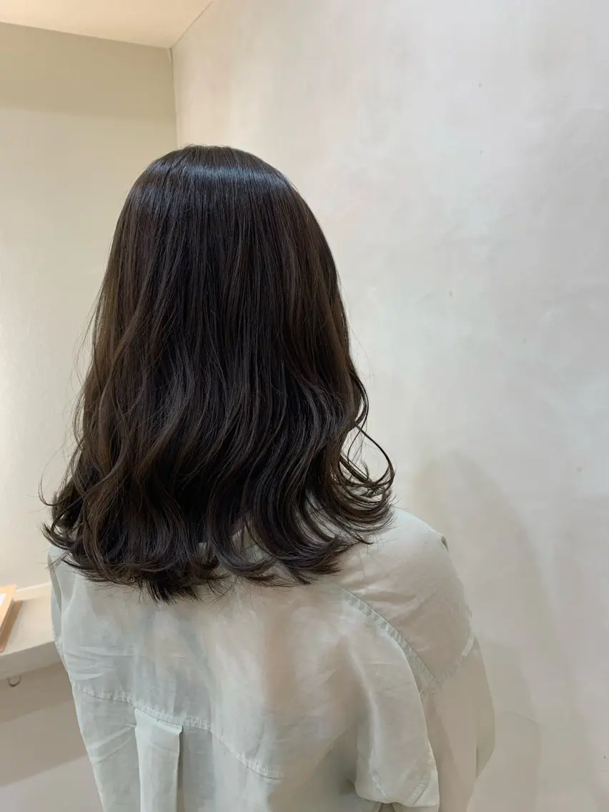 ロング カラー カット ヘアカラー トリートメント マンツーマン施術/ ダブルカラー/アリサのヘアスタイル
