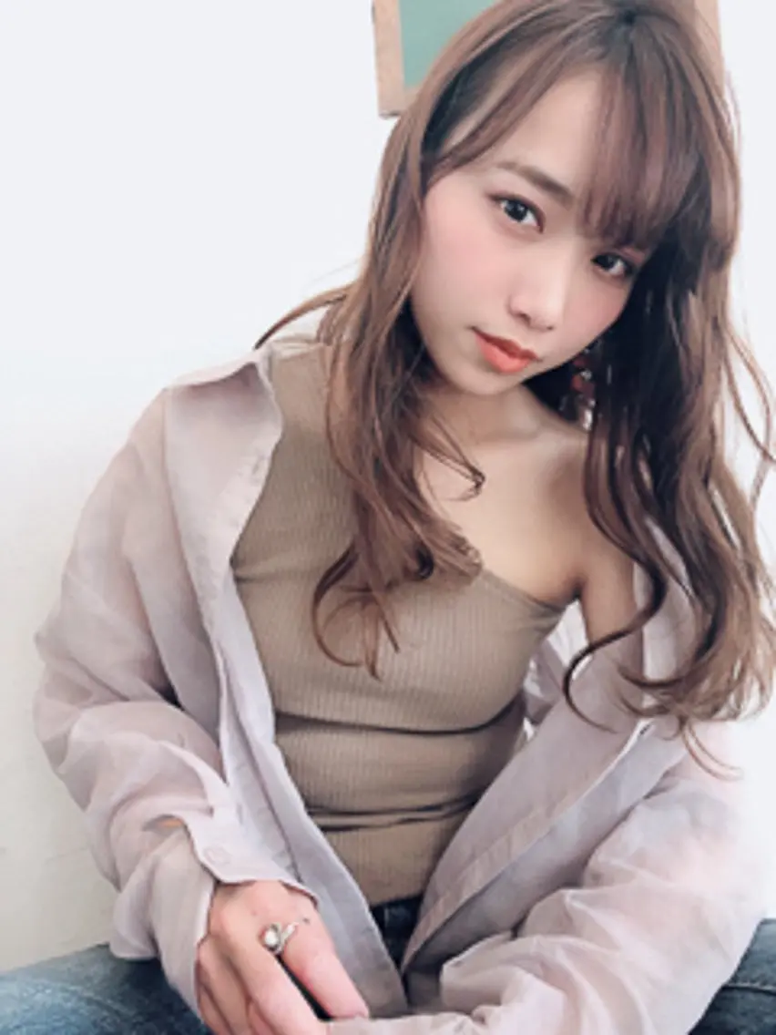 セミロング カラー ヘアカラー 【23時まで営業】 酒井啓佑のヘアスタイル