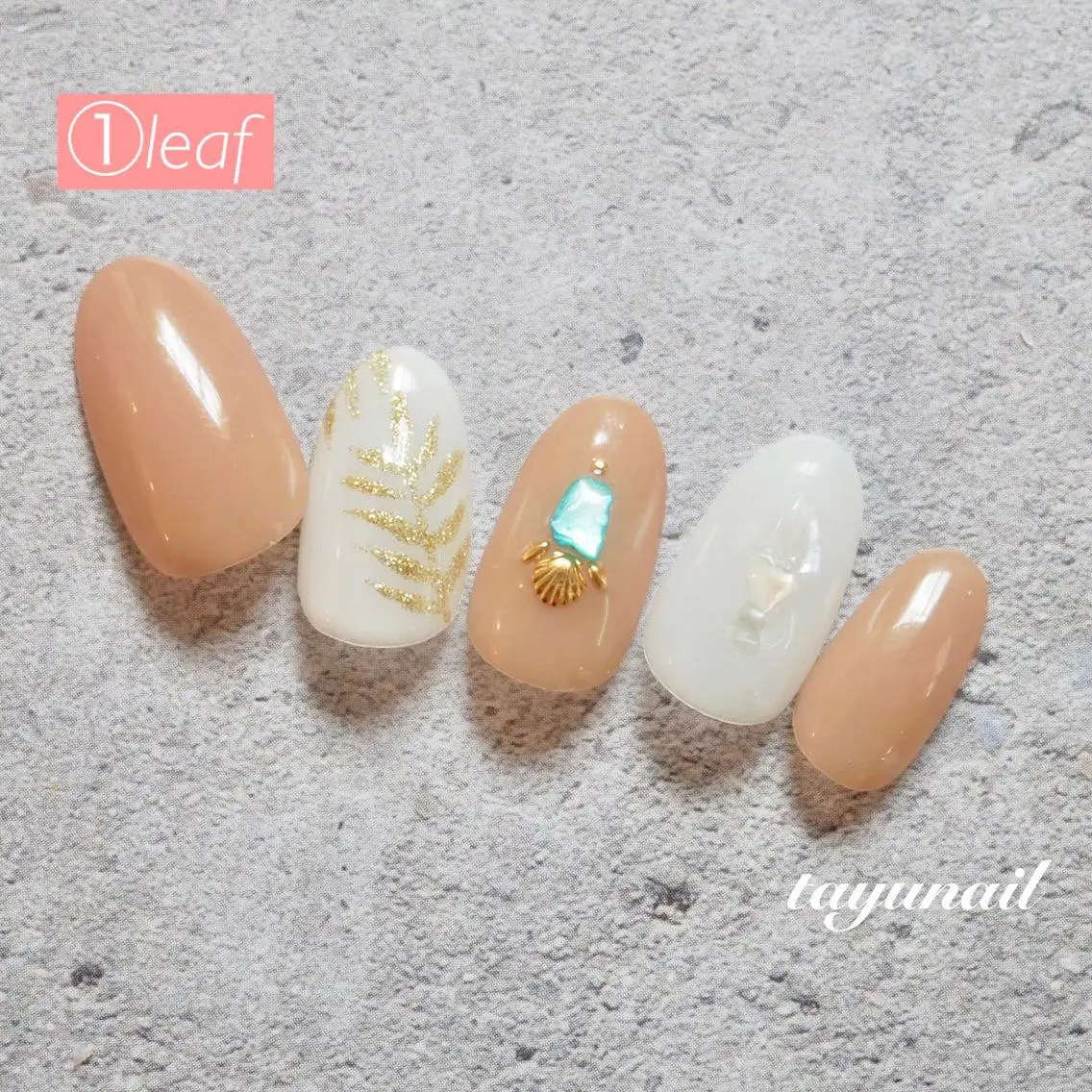 ネイル アートネイル ブルー フットネイル ジェルネイル パラジェル ネイルサロン 【たゆnail】のネイルデザイン