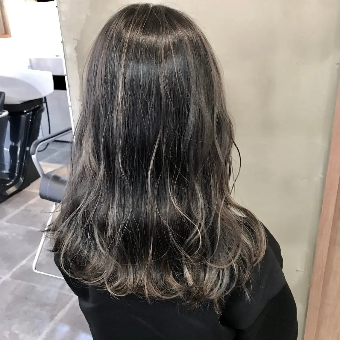 セミロング ＲＩ ＨＯのヘアスタイル