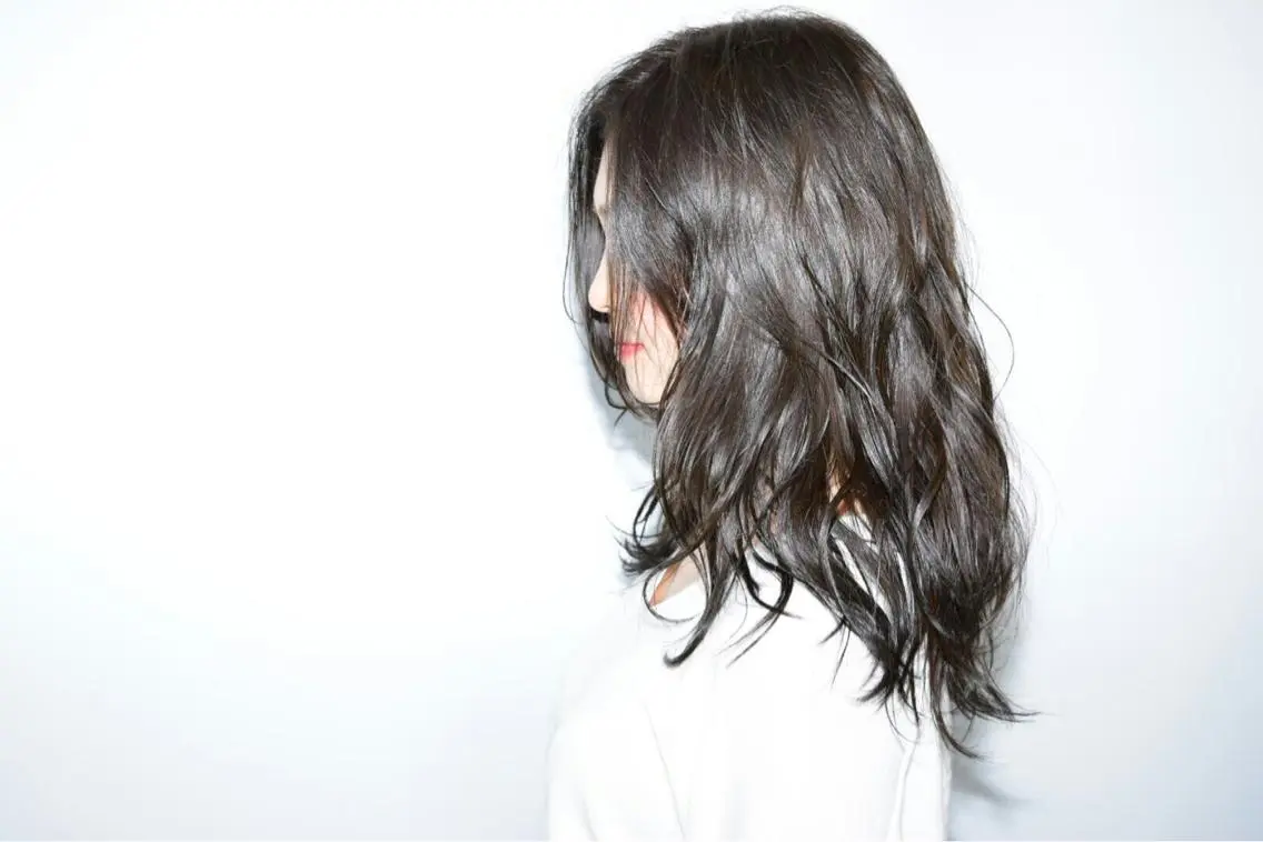 セミロング カラー ヘアカラー トリートメント 及川 祐輔のヘアスタイル