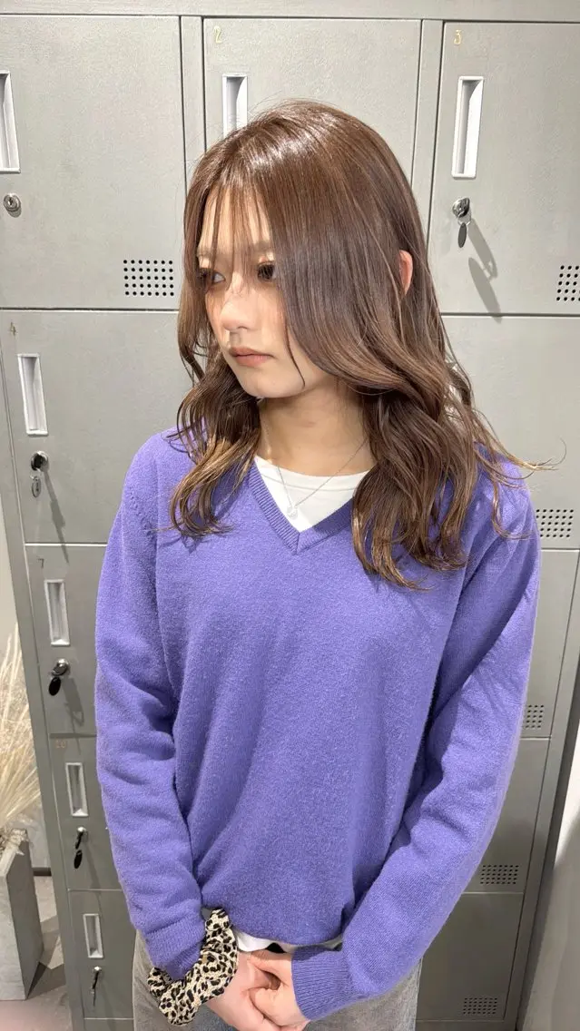 セミロング 【天満1艶髪】潤艶/ 髪質改善🌹釣本竜哉のヘアスタイル