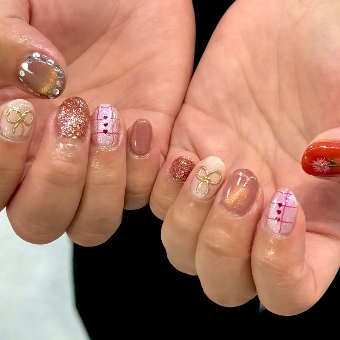 ネイル 持ち込み ハンドネイル HARUKA ネイリスト福岡/薬院のネイルデザイン
