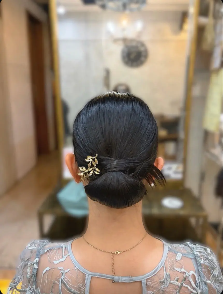 ロング ヘアアレンジ ヘアセット 中村 優花のヘアスタイル