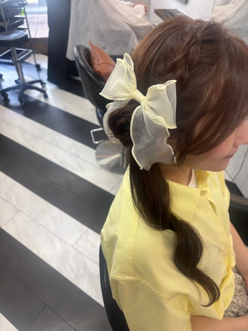 セミロング ヘアセット 🦄艶髪育毛🌟毛髪 診断/セット/駒井のヘアスタイル