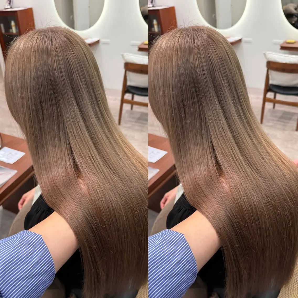 ロング カラー ブリーチ ヘアカラー 立川♡艶カラー /ケアブリーチのヘアスタイル