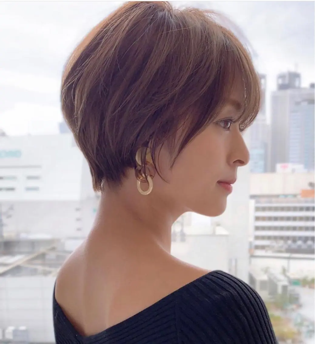 ショート 髪質改善 左近研人のヘアスタイル