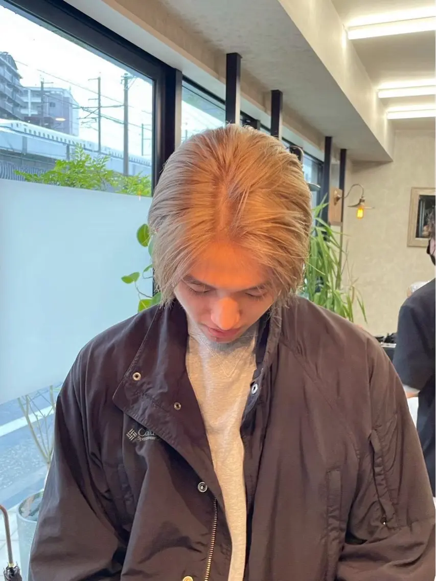 カラー メンズ 山口 なおのヘアスタイル
