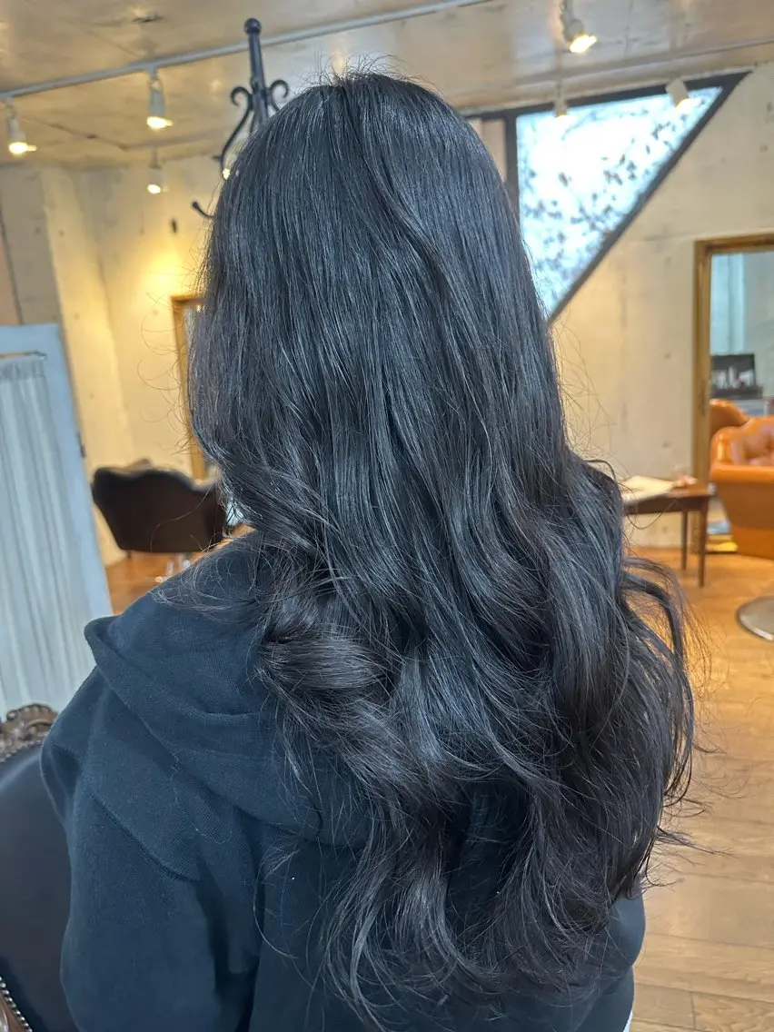 ロング パーマ デジタルパーマ マエダ カズエ🫶 coronahairのヘアスタイル