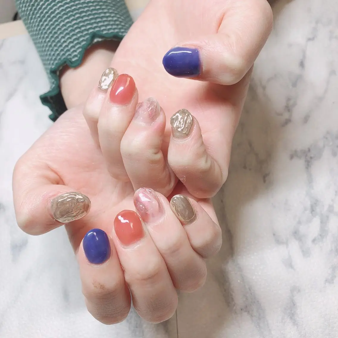 ネイル ニュアンスネイル 結城 怜菜のネイルデザイン