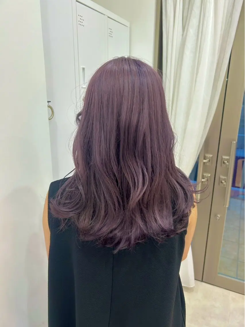 カラー カラー/ブリーチ モデル募集 柴田のヘアスタイル