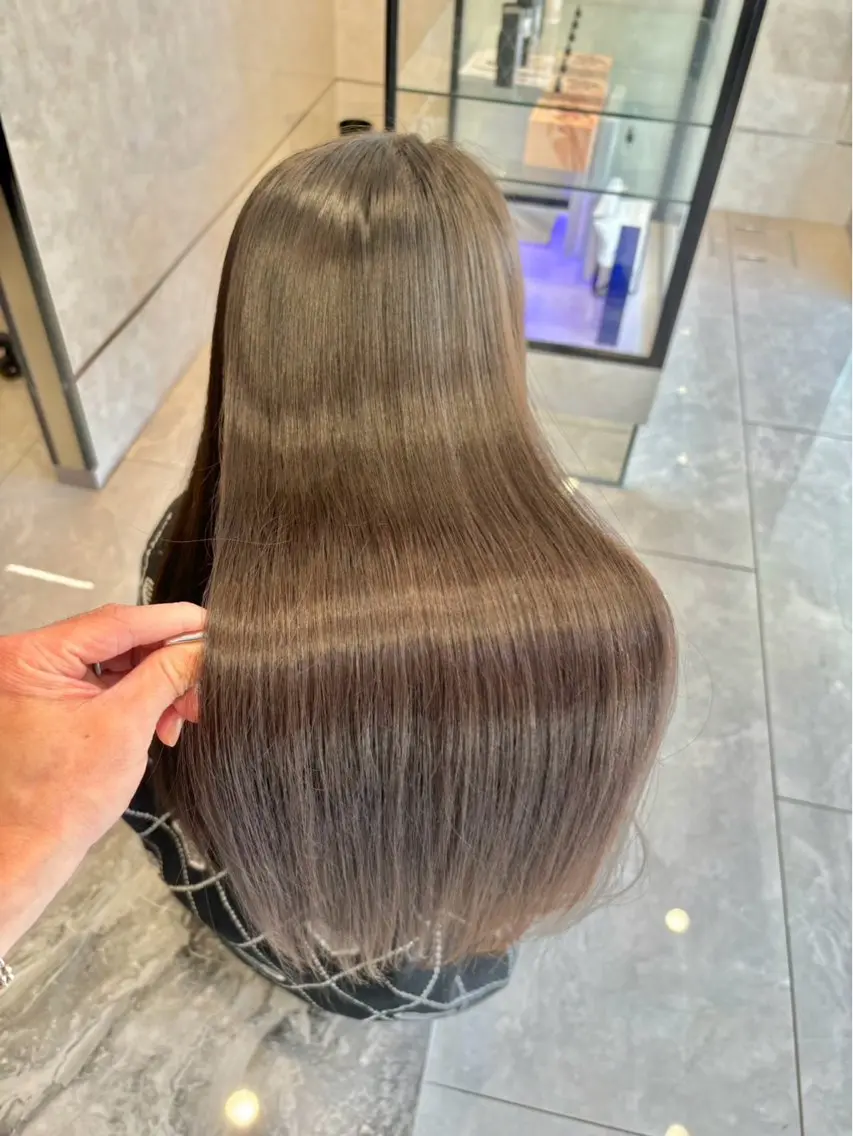 ロング 蛭川 博信のヘアスタイル