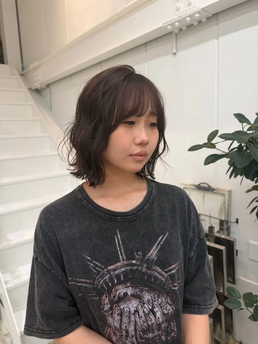 【ご新規様.10代20代の方限定】カット➕カラー➕スチーム付TRの写真