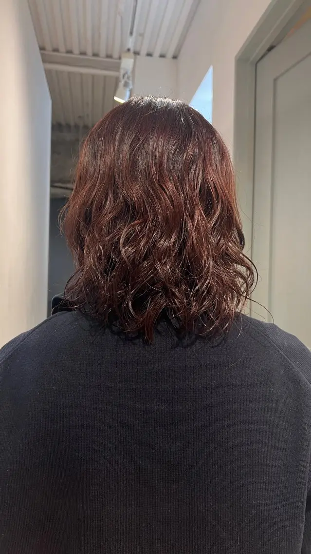 ミディアム パーマ ☆ HARUKA ☆のヘアスタイル
