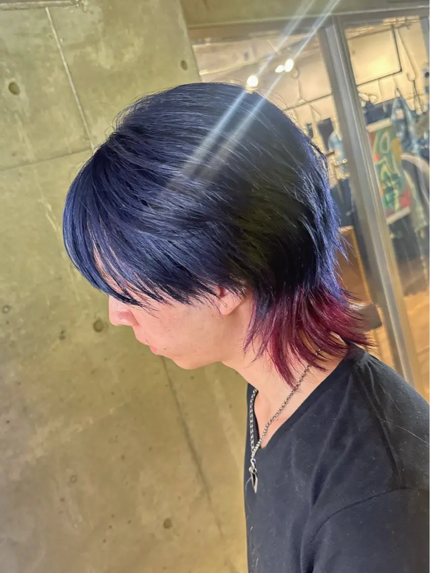 カラー メンズ メンズブリーチ メンズハイトーン ブリーチ デザインカラー ハイトーンカラー ヘアカラー メンズカット/ デザインカラー/僚汰のヘアスタイル