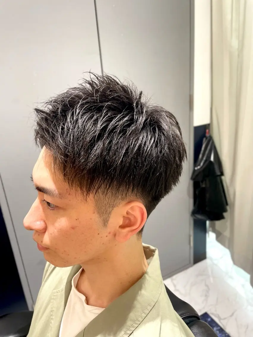 ショート メンズ ツーブロック ショートヘア カット 銀座メンズカット/ 銀座メンズパーマ/のヘアスタイル