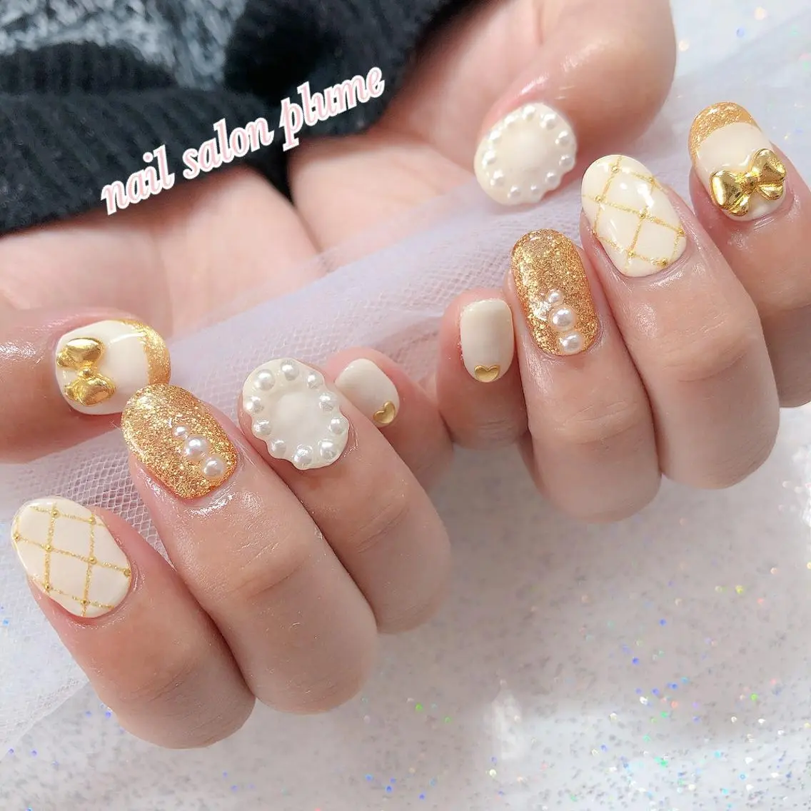 ネイル ハンドネイル plume nail ☆韓国ネイルのネイルデザイン