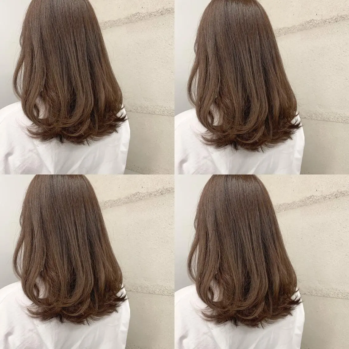 ミディアム カラー 透明感カラー✂︎ YUKAのヘアスタイル