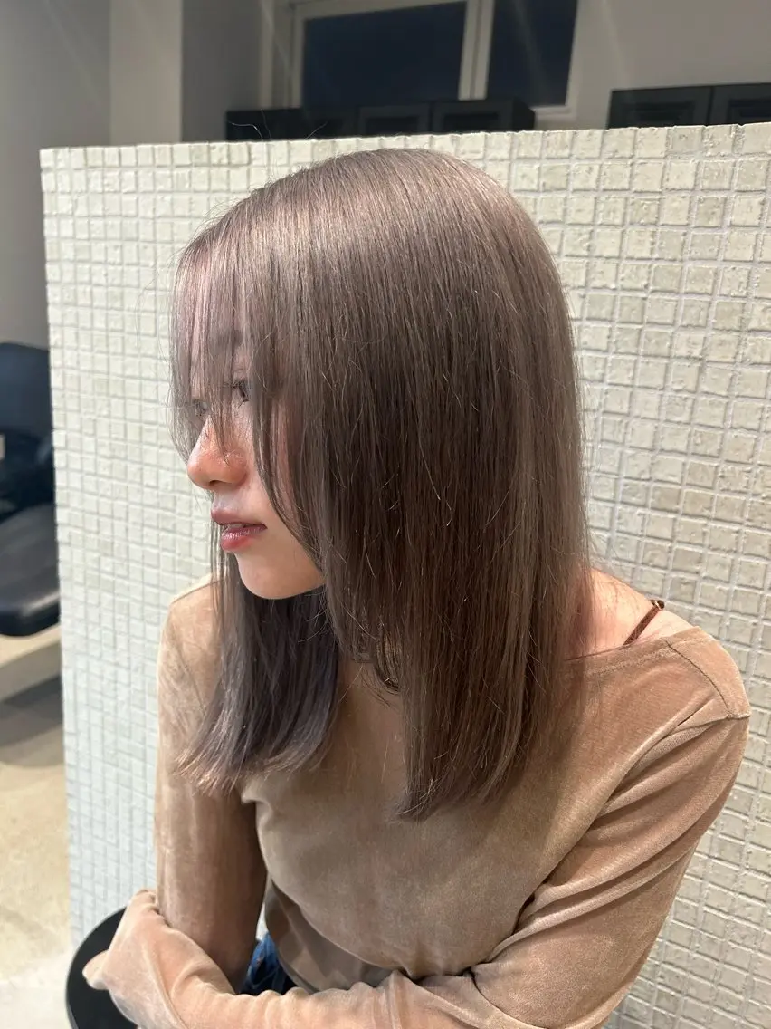 ミディアム 松井 涼馬のヘアスタイル