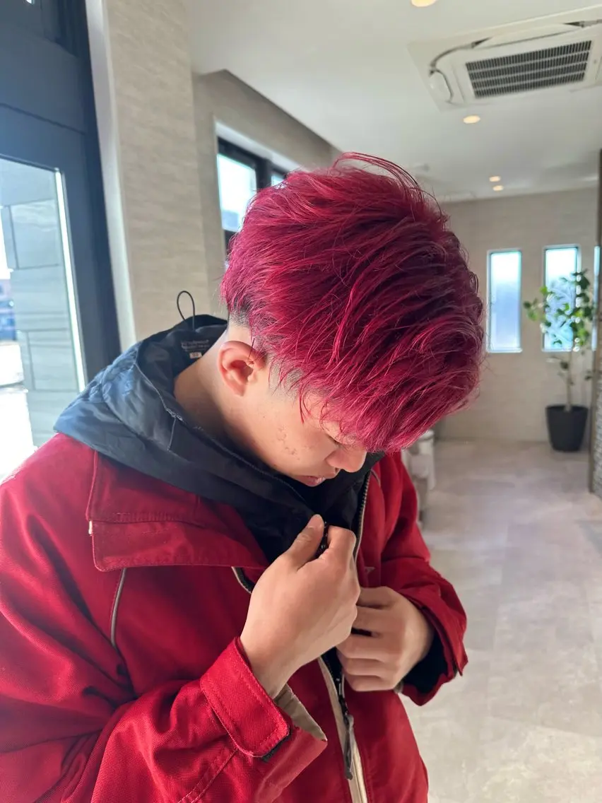 メンズ メンズブリーチ 小野友裕 岡崎市✨CONTY店のヘアスタイル