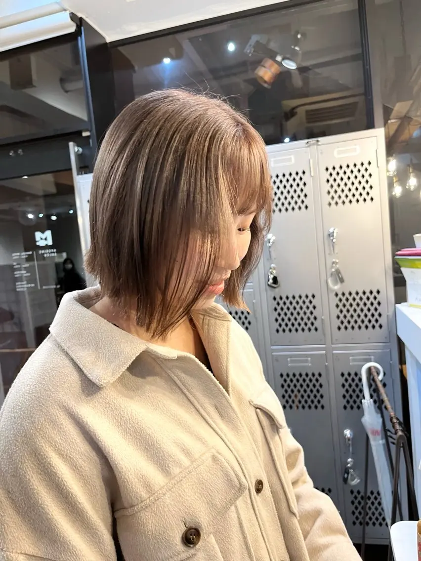 ショート 細田 碧のヘアスタイル