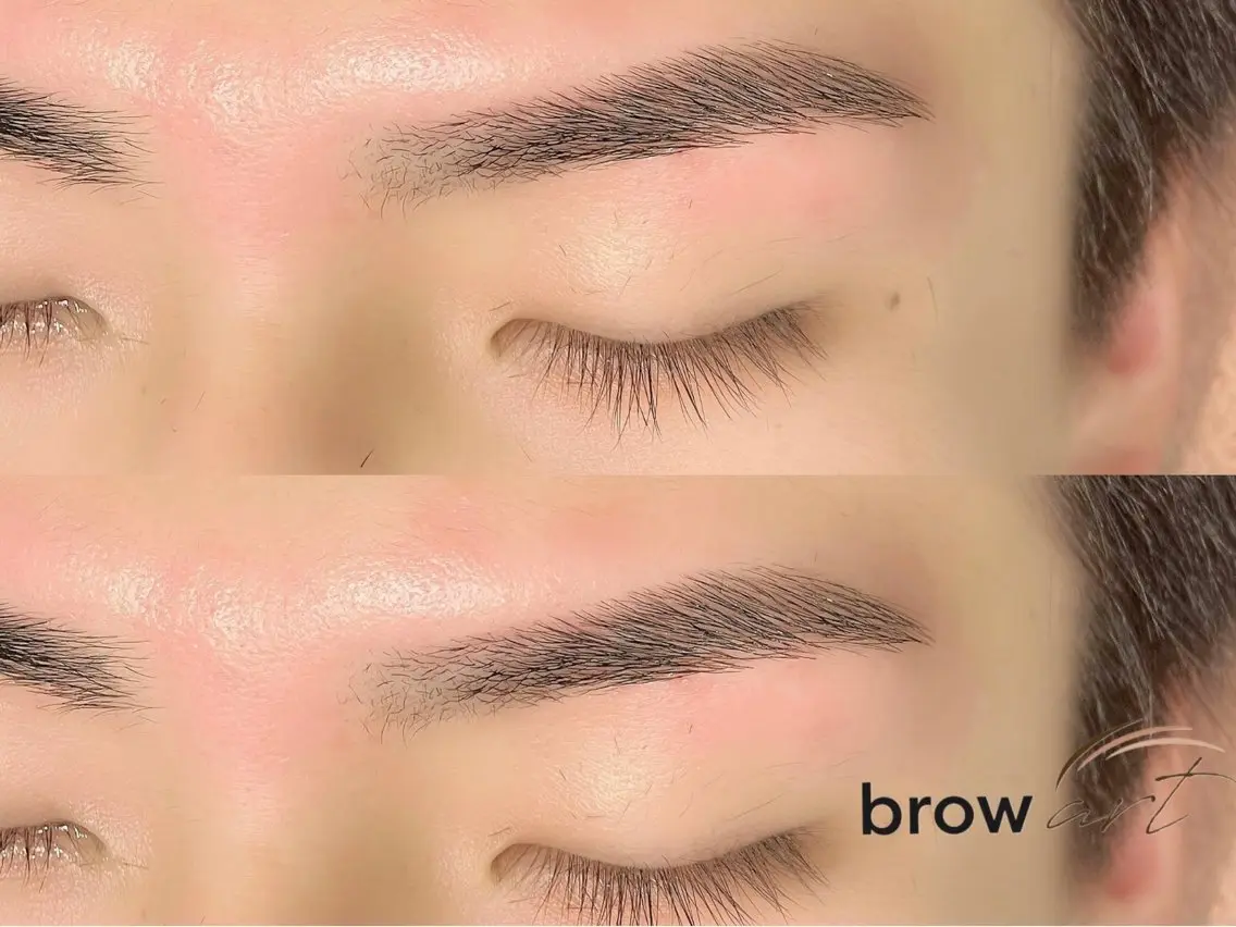 メンズ アイブロウ ワックス脱毛 眉カット その他(アイブロウ) 眉毛専門店brow art上野店　阿部の眉毛・アイブロウイメージ
