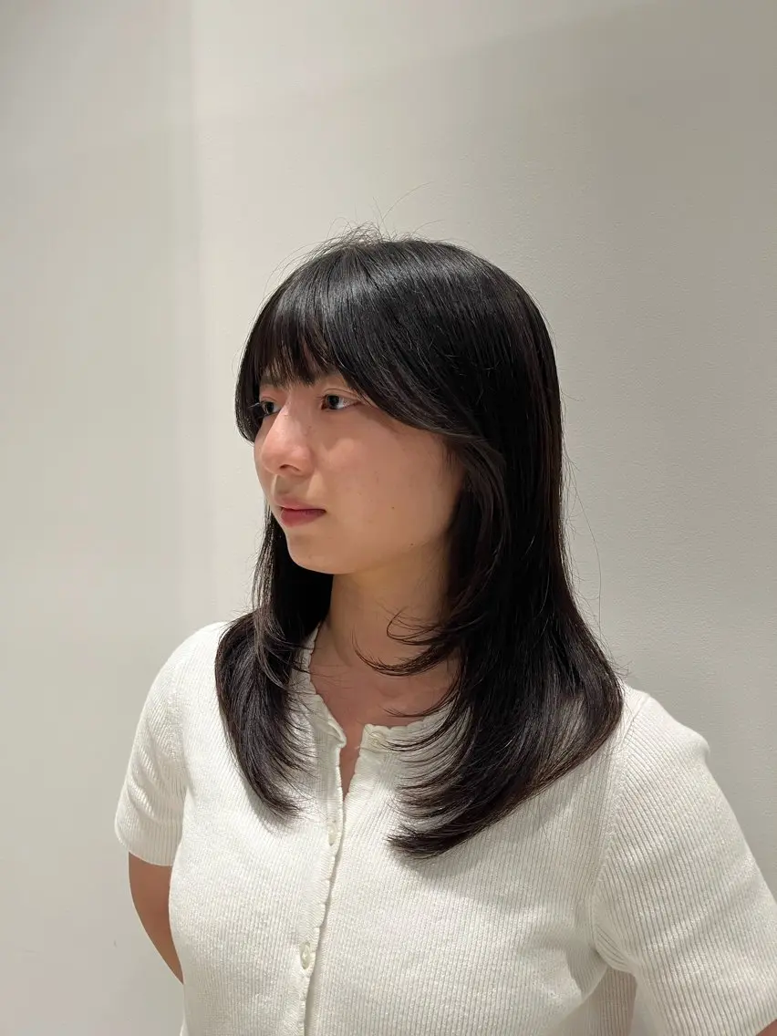 セミロング Tamoto Arumuのヘアスタイル