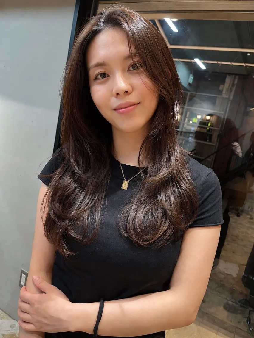 ロング カラー カット ヘアカラー トリートメント 【代表】高山 一真のヘアスタイル