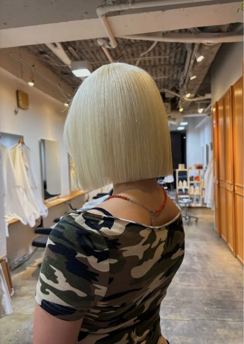 ショート カット トリートメント レディースカット🎀 NANAHAのヘアスタイル