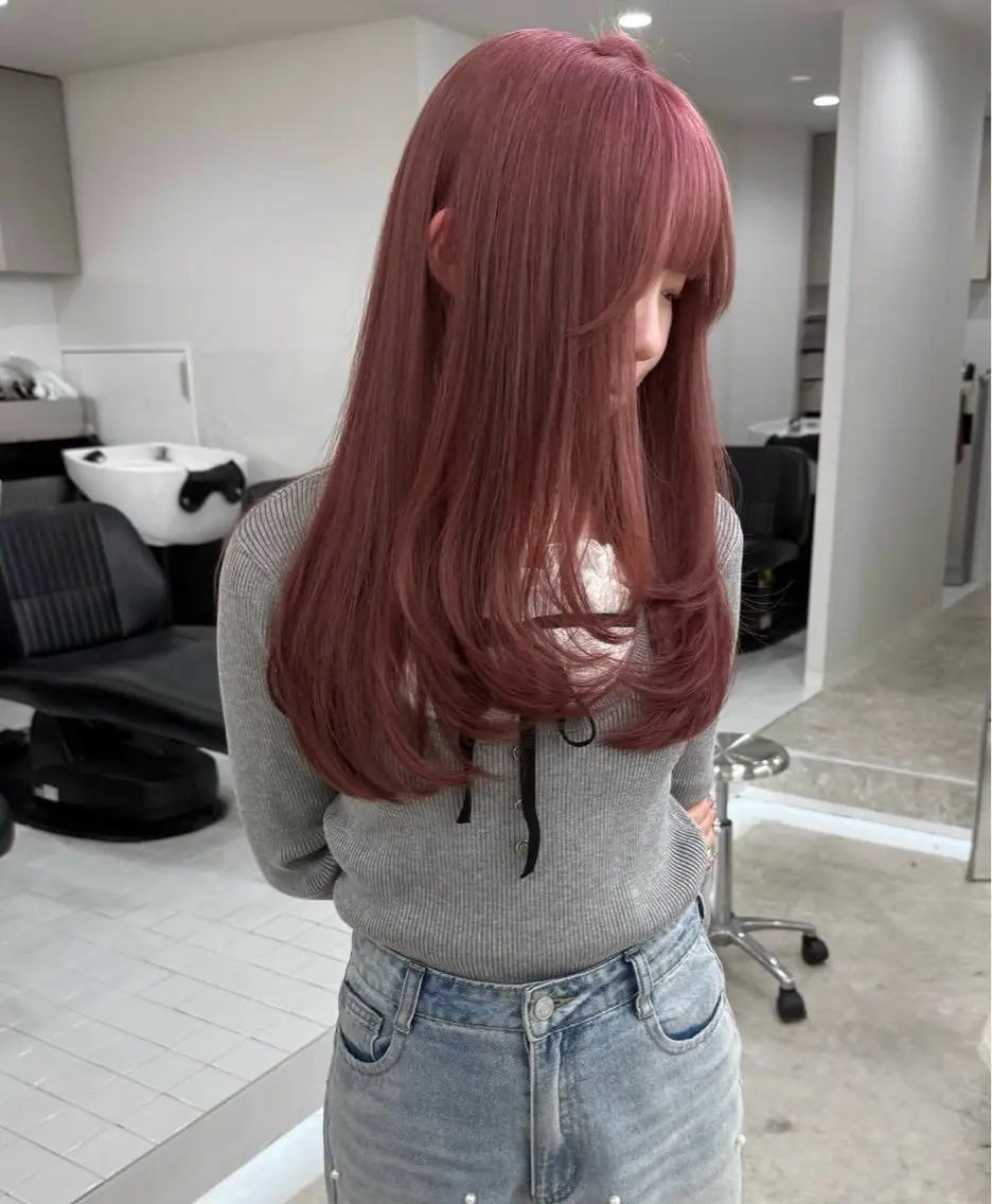 ロング カラー 大阪梅田/ イマムラミヅキのヘアスタイル