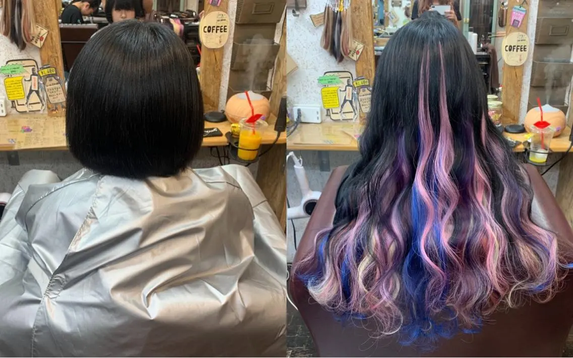 ロング シールエクステ エクステ カラーモデル募集ෆ‪ ＳＡＥのヘアスタイル