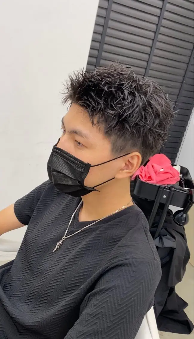 ショート メンズ メンズショート スパイキーショート ショートヘア 名古屋/ショート /縮毛矯正のヘアスタイル