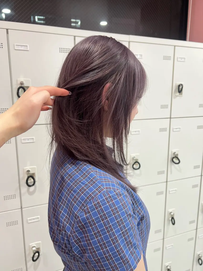 ミディアム 🎀Sayaka🎀 ダブルカラーのヘアスタイル