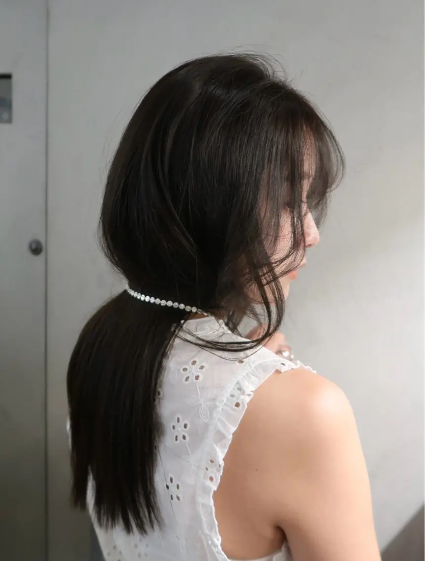 ロング ヘアカラー トリートメント KYOKA .のヘアスタイル